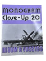 WW2 German Luftwaffe Blohm Voss 155  Monogram Close Up Soft Cover Reference Book
