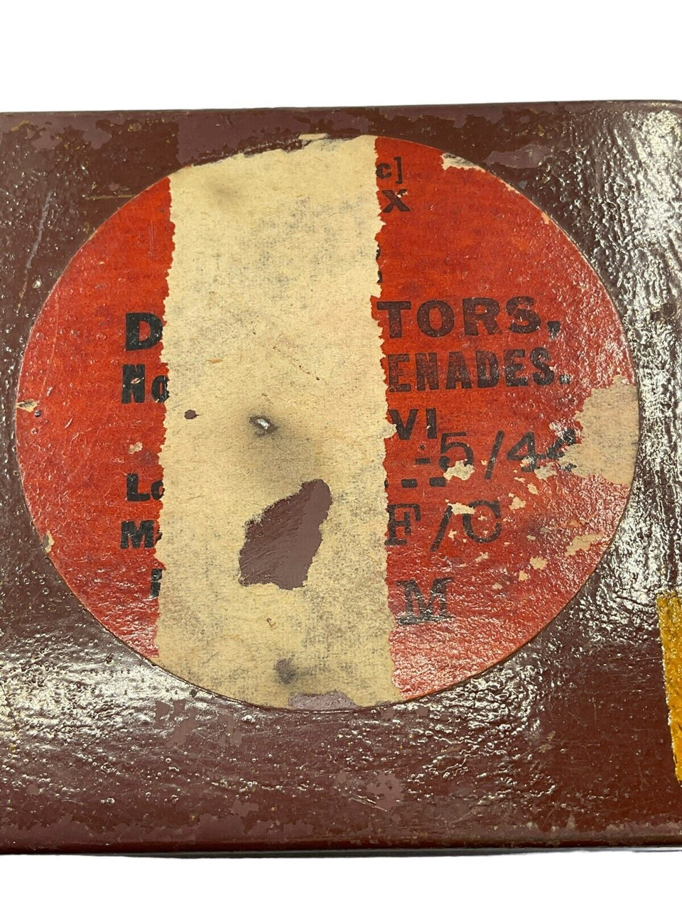 WW2 Canadian Army Special Purpose Tin without Contents WW2 Canadian Army Special Purpose Tin without Contents