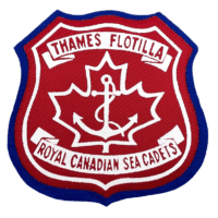 Royal Canadian Sea Cadets Thames Flotilla Jacket Patch