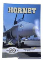 US USAF McDonnell Douglas F-18A Hornet Aeroguide 20 Soft Cover Reference Book
