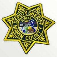 US Deputy Sheriff Marin County Police Patch
