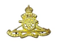 WW1 Canadian CEF CFA McGill University Battery Collar Insignia Single