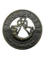 British Oxfordshire Regiment Helmet Plate Centre British Oxfordshire Regiment Helmet Plate Centre