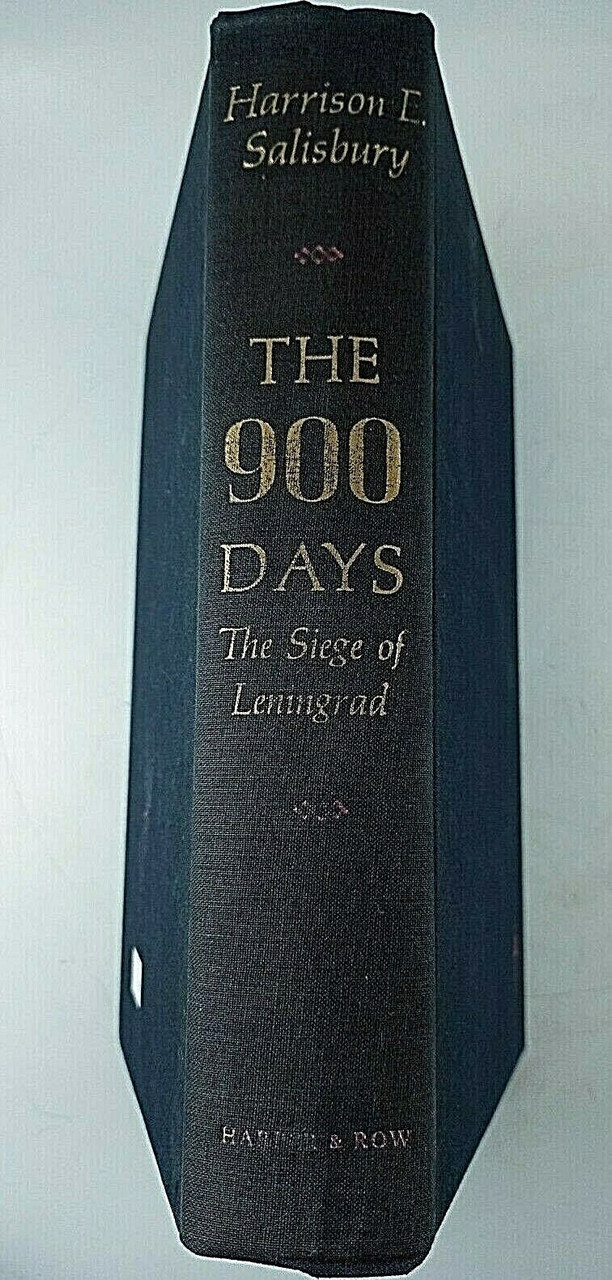 WW2 German The 900 Days Siege of Leningrad Salisbury Hardcover Reference Book WW2 German The 900 Days Siege of Leningrad Salisbury Hardcover Reference Book