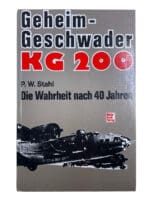 WW2 German Luftwaffe KG200 Bomber Squadron GERMAN TEXT Hard Cover Reference Book