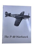WW2 US USAAF P-40 Warhawk Hard Cover Reference Book
