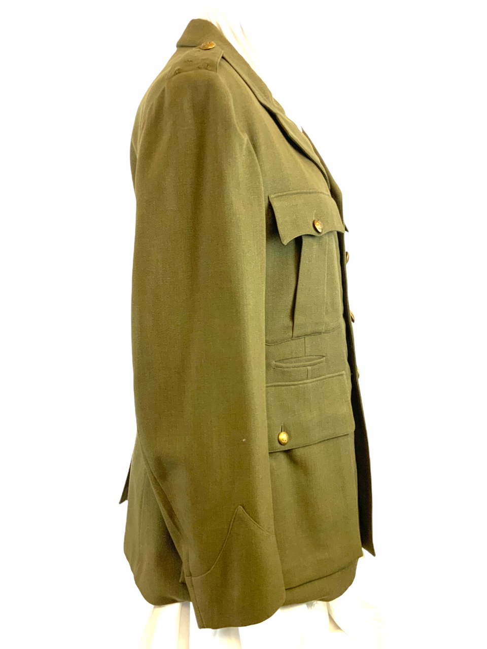 WW2 Canadian Officers Four Pocket Jacket 40 Chest WW2 Canadian Officers Four Pocket Jacket 40 Chest