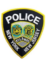 US New Jersey New York State NYS & WRY Police Patch US New Jersey New York State NYS & WRY Police Patch