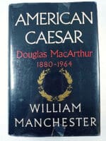 WW2 US American Caesar Douglas MacArthur Manchester Hardcover Reference Book