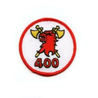 RCAF CAF Canadian 400 Squadron Circle Colour Crest Patch