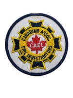 Canadian Association of Fire Investigators Fire Department Patch Canadian Association of Fire Investigators Fire Department Patch