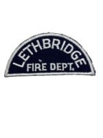 Canadian Lethbridge Alberta Fire Department Patch Canadian Lethbridge Alberta Fire Department Patch