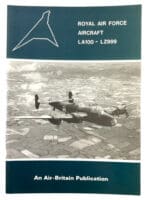 WW2 British RAF Aircraft Serial Numbers LA100-LZ999 Soft Cover Reference Book