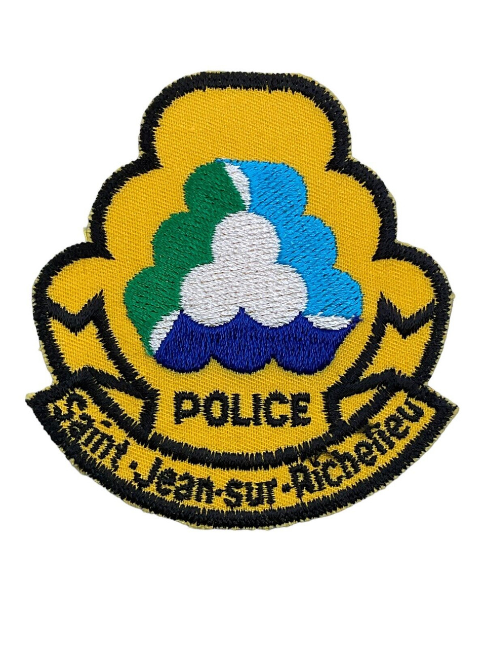 Canadian Saint Jean Sur Richelieu Quebec Police Department Patch Canadian Saint Jean Sur Richelieu Quebec Police Department Patch