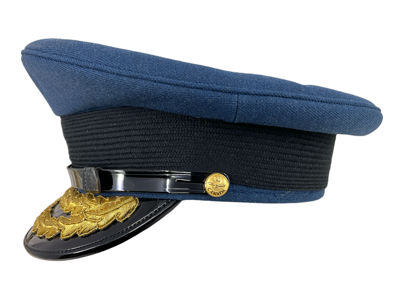 Canadian Forces RCAF General Officers Peak Cap Size 7 Scully Maker Canadian Forces RCAF General Officers Peak Cap Size 7 Scully Maker