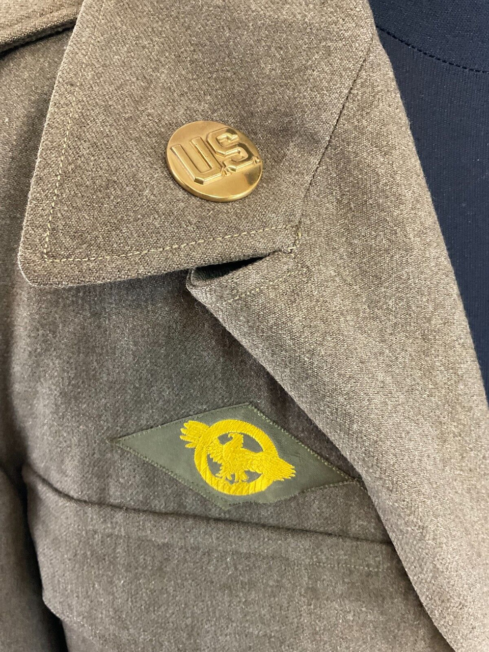 WW2 US USAAF 9th Engineer Command Sgts Ike Jacket 40R Named WW2 US USAAF 9th Engineer Command Sgts Ike Jacket 40R Named