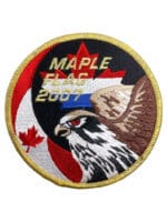 Canadian Forces RCAF Maple Flag 2007 Dutch Netherlands Squadron Colour Crest