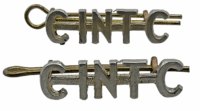 Canadian Intelligence Corps CINTC Shoulder Titles Pair