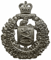 Canadian Lord Strathconas Horse Officers Hallmarked Collar Single