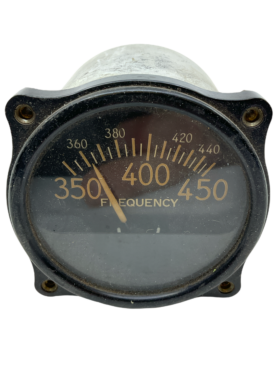 US USAF Aircraft Frequency Gauge Cockpit Instrument US USAF Aircraft Frequency Gauge Cockpit Instrument