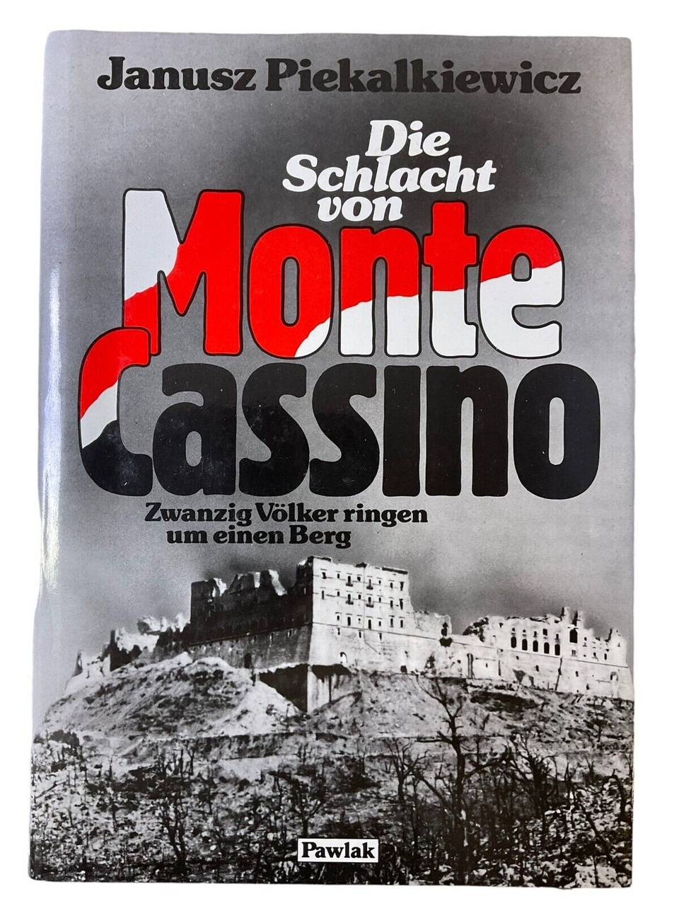 WW2 German The Battle of Monte Cassino GERMAN TEXT Hardcover Reference Book WW2 German The Battle of Monte Cassino GERMAN TEXT Hardcover Reference Book