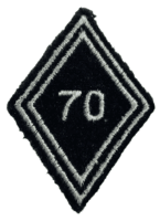WW2 France French 70th Infantry Insignia Patch