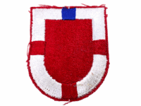 US Army Special Forces Airborne Beret Flash Red White US Army Special Forces Airborne Beret Flash Red White