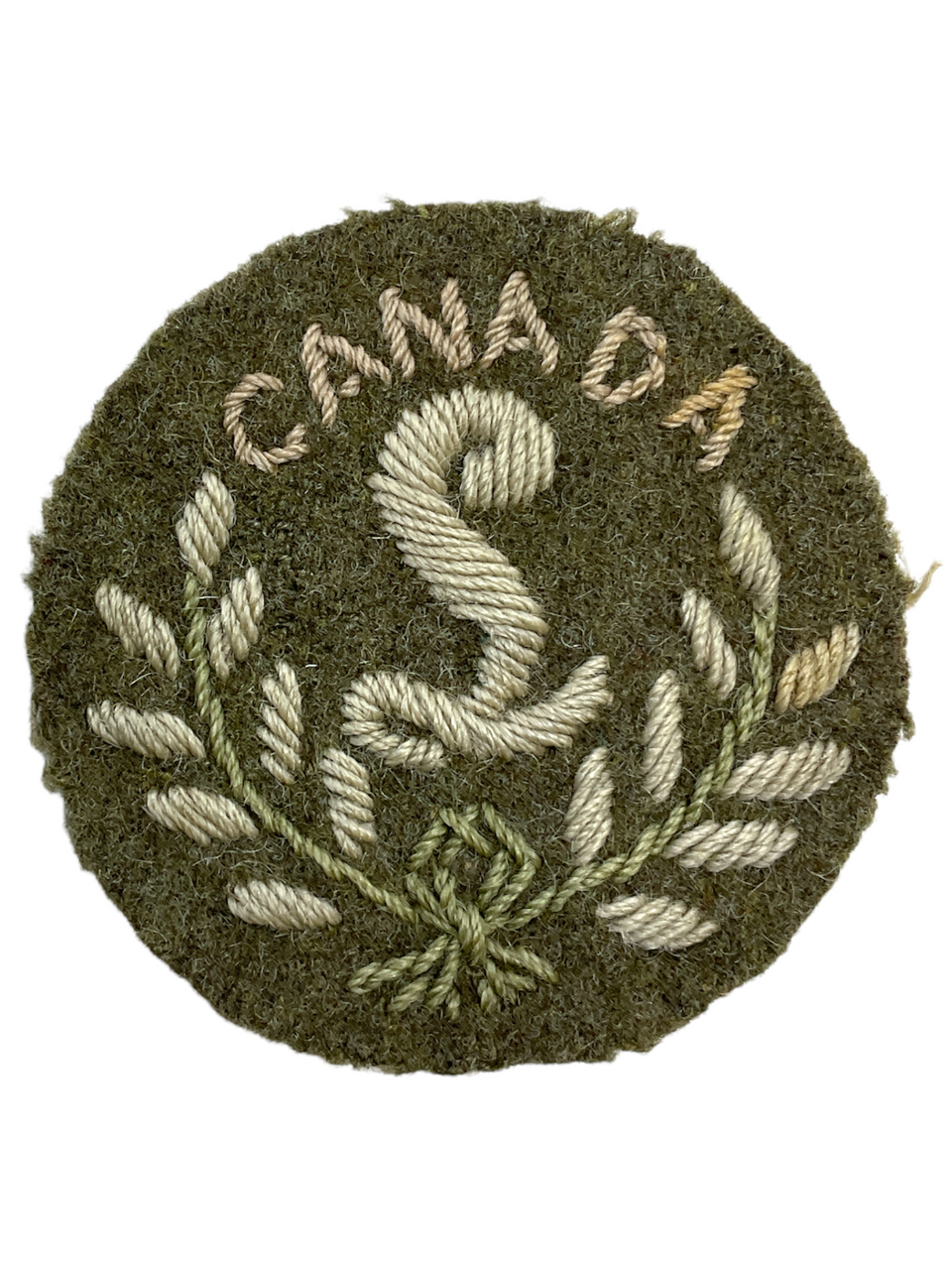 WW1 Canadian CEF Gun Layer Sleeve Trade Patch WW1 Canadian CEF Gun Layer Sleeve Trade Patch