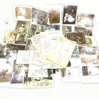 WW1 Imperial German Officers Photo x 30 Grouping Letters x 18 KIA