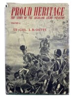 British Proud Heritage Highland Light Infantry Vol 2 Hard Cover Reference Book