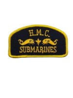 Canadian Forces RCN Navy HMC Submarines Patch Canadian Forces RCN Navy HMC Submarines Patch