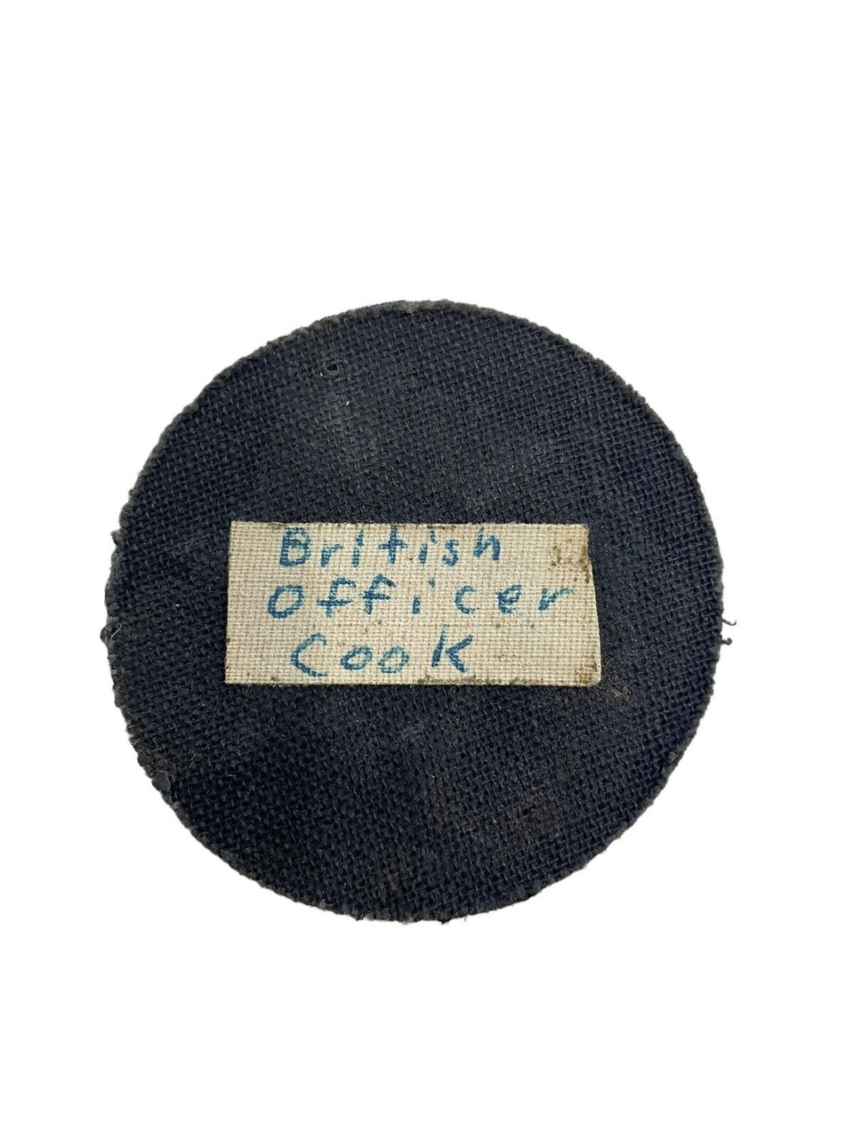 WW2 British Officer Cook Sleeve Rank Trade Patch Insignia WW2 British Officer Cook Sleeve Rank Trade Patch Insignia