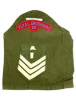 British Royal Engineers 26th 26 Brassard Armband OD Olive Drab Sgt British Royal Engineers 26th 26 Brassard Armband OD Olive Drab Sgt