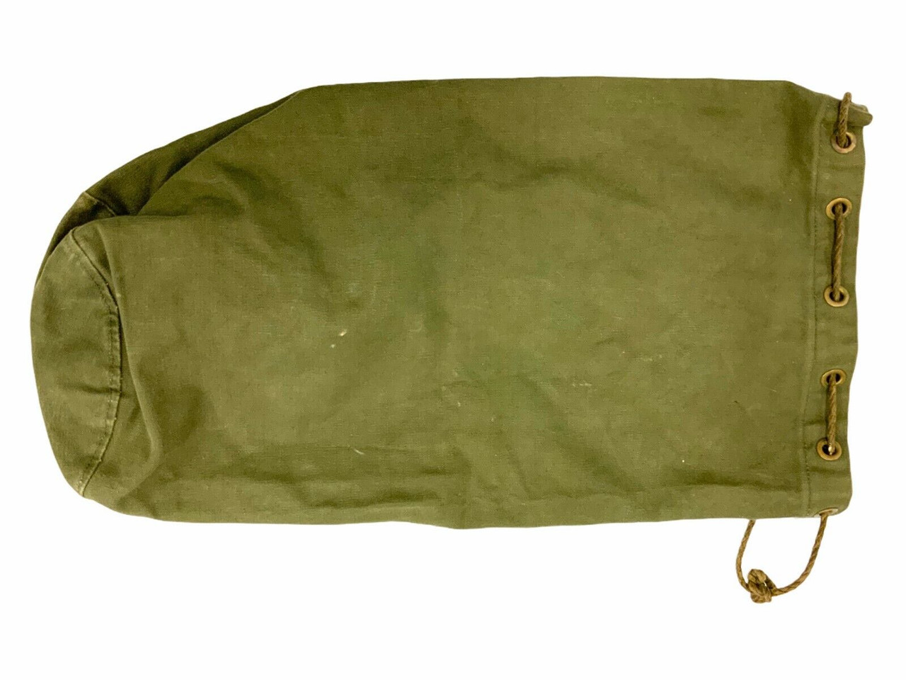 Canadian Forces Green Canvas Duffle Bag 15 x 24 Inches Canadian Forces Green Canvas Duffle Bag 15 x 24 Inches