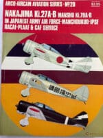 WW2 Japanese Nakajima Ki27 Manshu Ki79 Aircam Soft Cover Reference Book