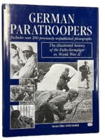 WW2 German Paratroopers Fallschirmjager Hard Cover Reference Book