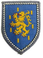 West German Fifth Tank Division Patch Insignia