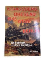 WW2 German Konigsberg Breslau Vienna Berlin GERMAN TEXT HC Reference Book