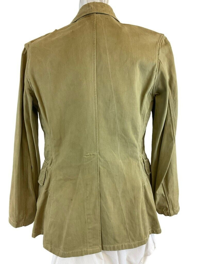 WW2 Canadian RCAF Tropical Uniform Jacket Tunic No Buttons With Service Number WW2 Canadian RCAF Tropical Uniform Jacket Tunic No Buttons With Service Number