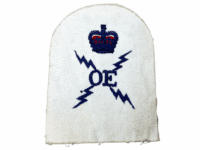 British RN Navy Chief Ordnance Electrician Sleeve Patch
