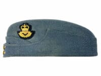 Canadian RCAF Officers Wedge Cap Size 7 Kings Crown Buttons