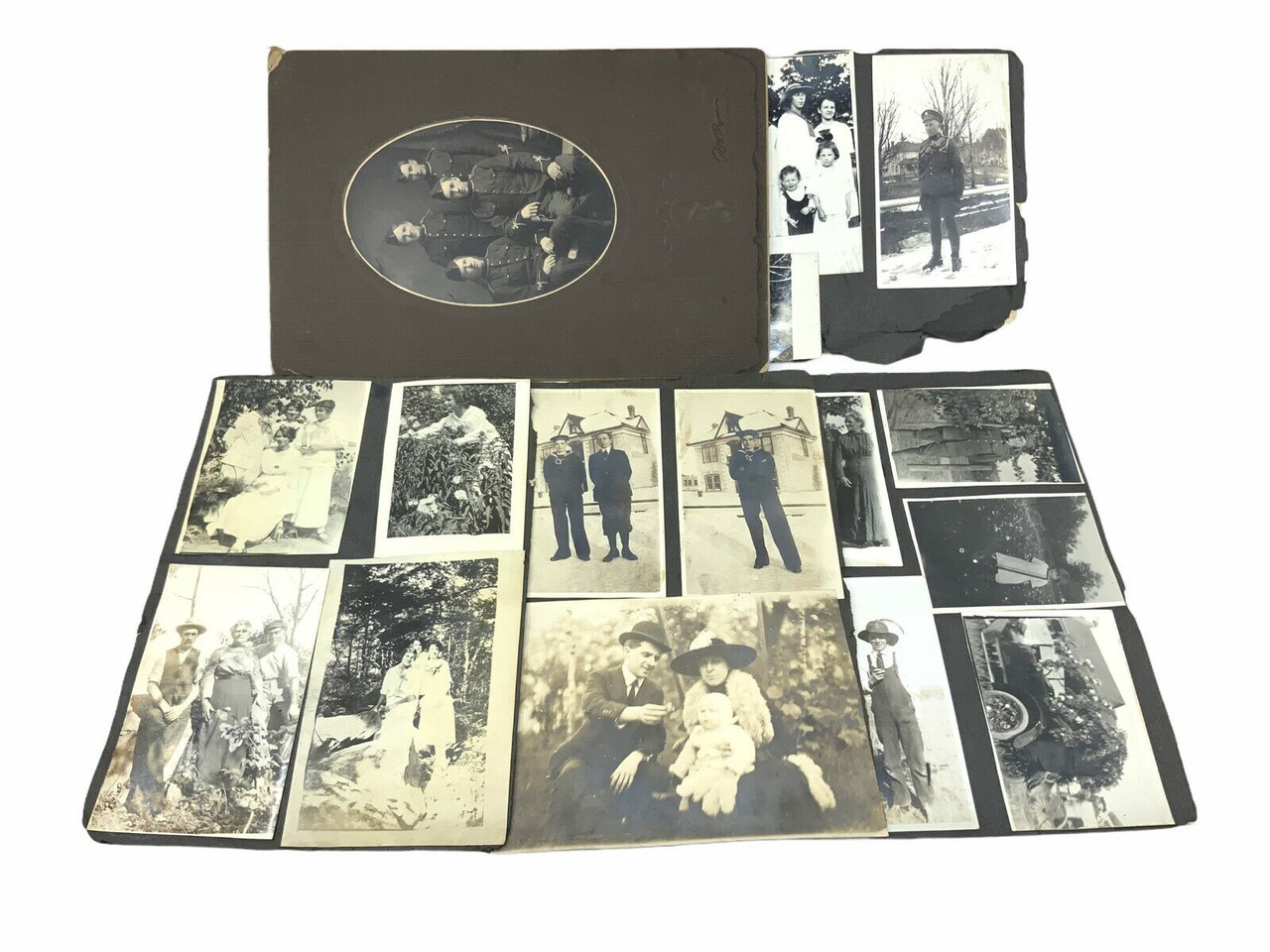 WW1 Canadian CEF RNCVR Family Photo Grouping 34 Pictures WW1 Canadian CEF RNCVR Family Photo Grouping 34 Pictures