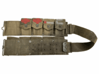 WW1 WW2 US Mounted Pattern M1 Belt 1918 Dated Blackened