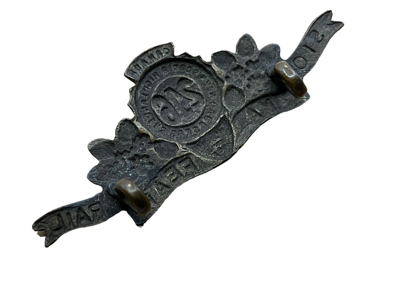 WW1 Canadian CEF 246th Battalion Collar Badge Insignia Single WW1 Canadian CEF 246th Battalion Collar Badge Insignia Single