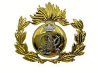 British Royal Marines Band Cap Badge Insignia