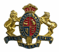WW1 British General List Miniature Sweetheart Badge Pin