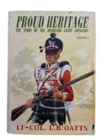 British Proud Heritage Highland Light Infantry Vol 1 Hard Cover Reference Book