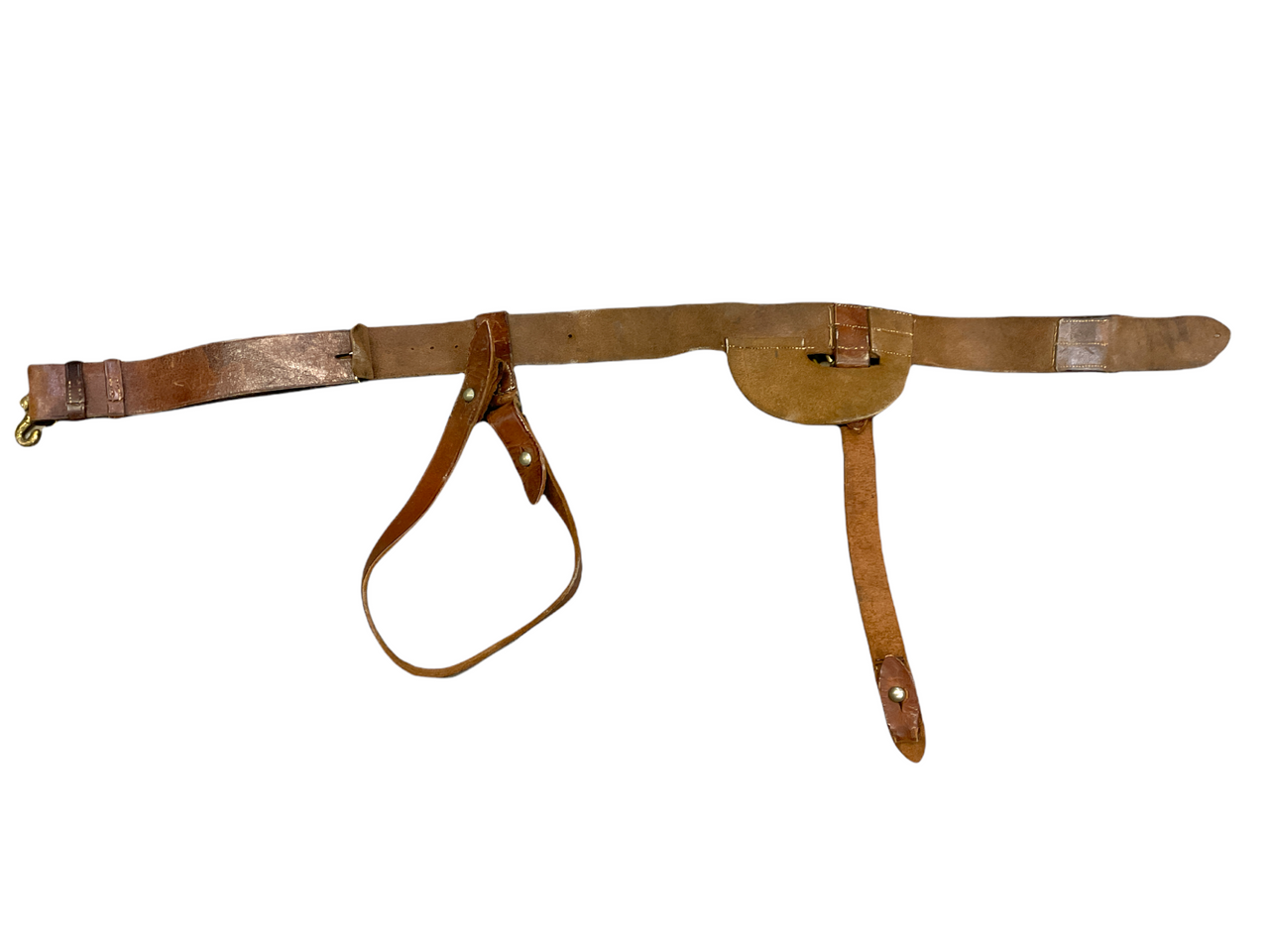 WW1 Canadian CEF NCO's Leather Sword Belt C Broad Arrow WW1 Canadian CEF NCO's Leather Sword Belt C Broad Arrow