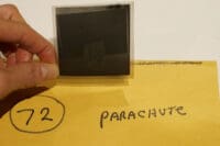 WW2 British Airborne Para Parachute Original Negative #72