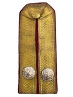 Kingdom of Yugoslavia Officers Shoulder Board Single
